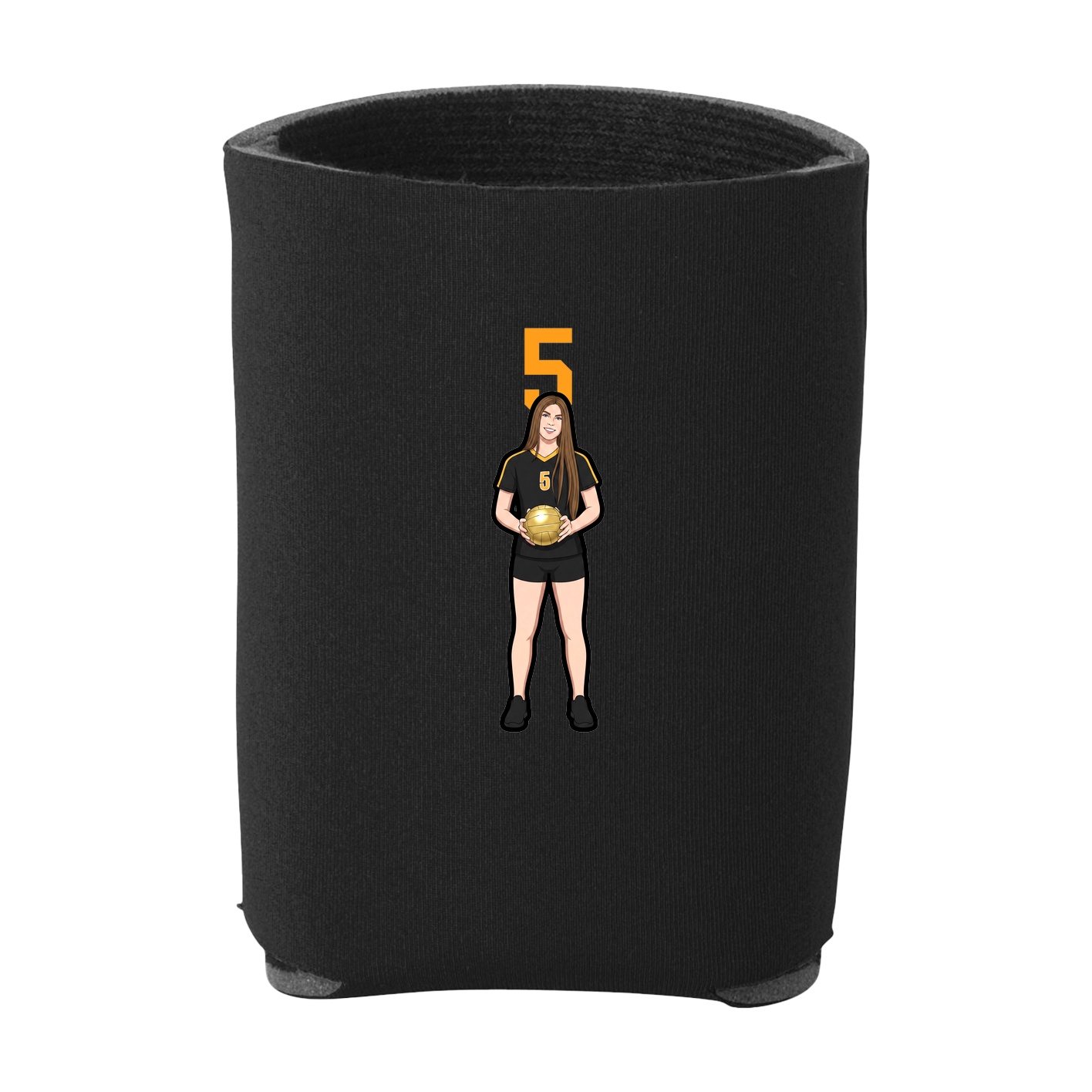 Can Holder — Number Top in Black