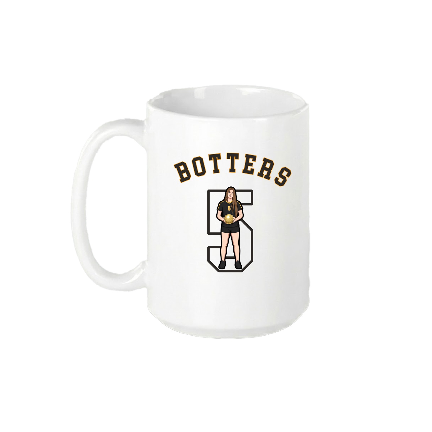 15oz Coffee Mug — Shirsey Arch in White