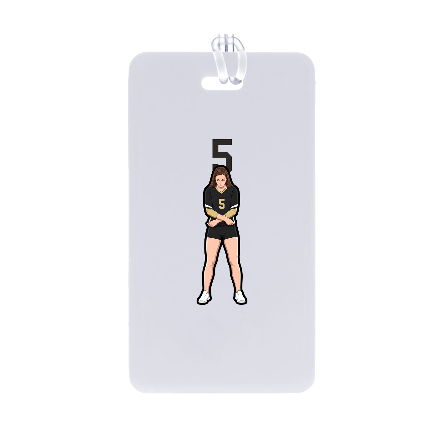 Bag Tag — Number Top in Classic