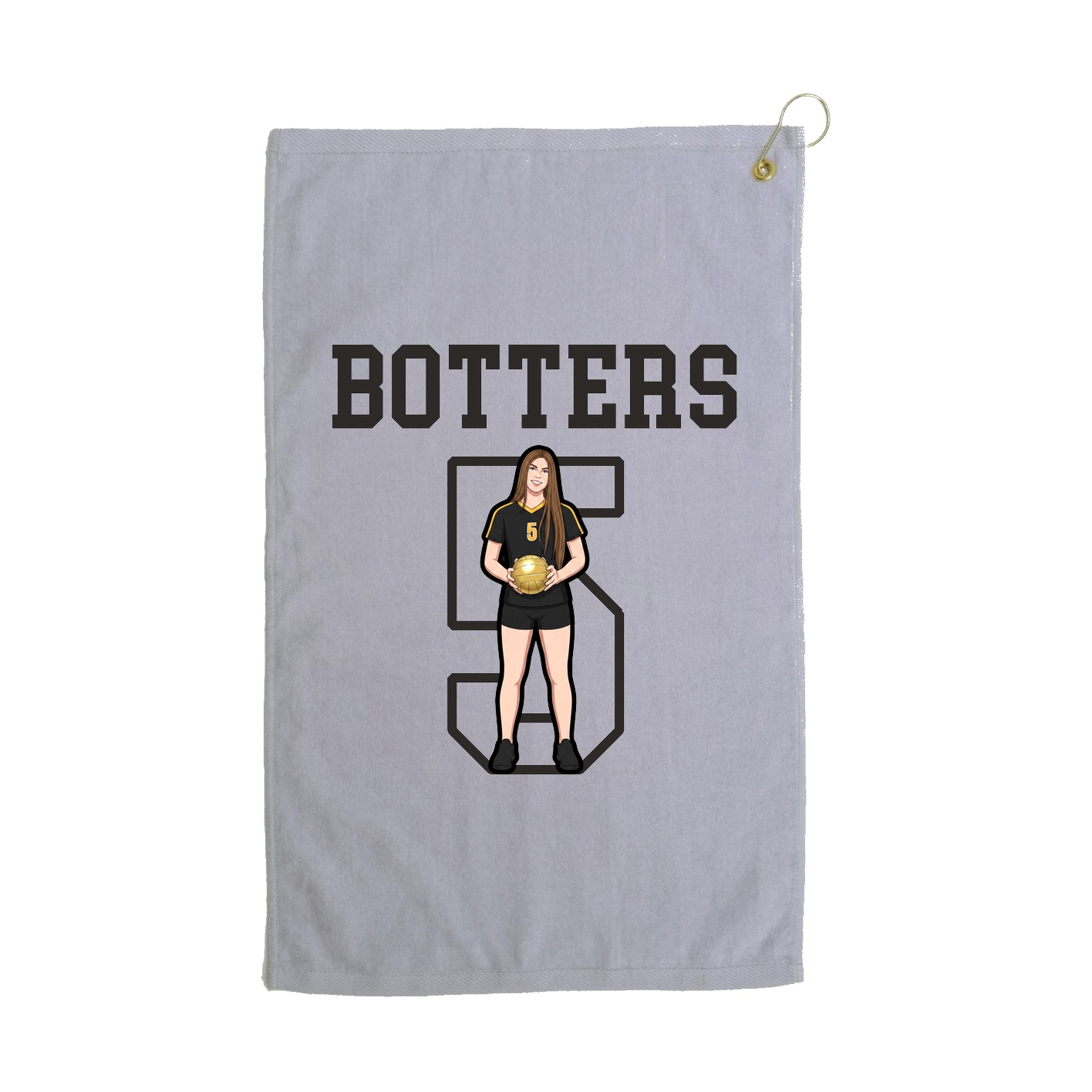 Golf Towel — Shirsey in Grey