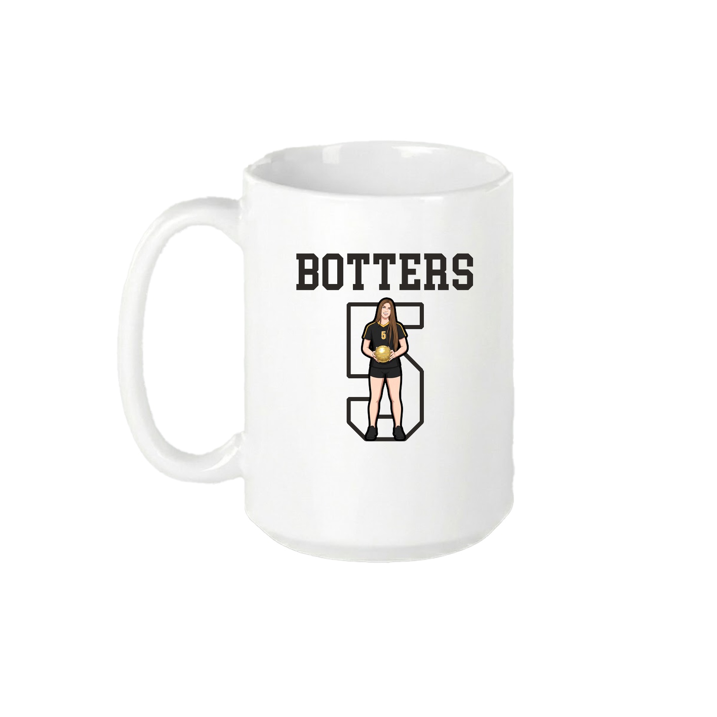15oz Coffee Mug — Shirsey in White