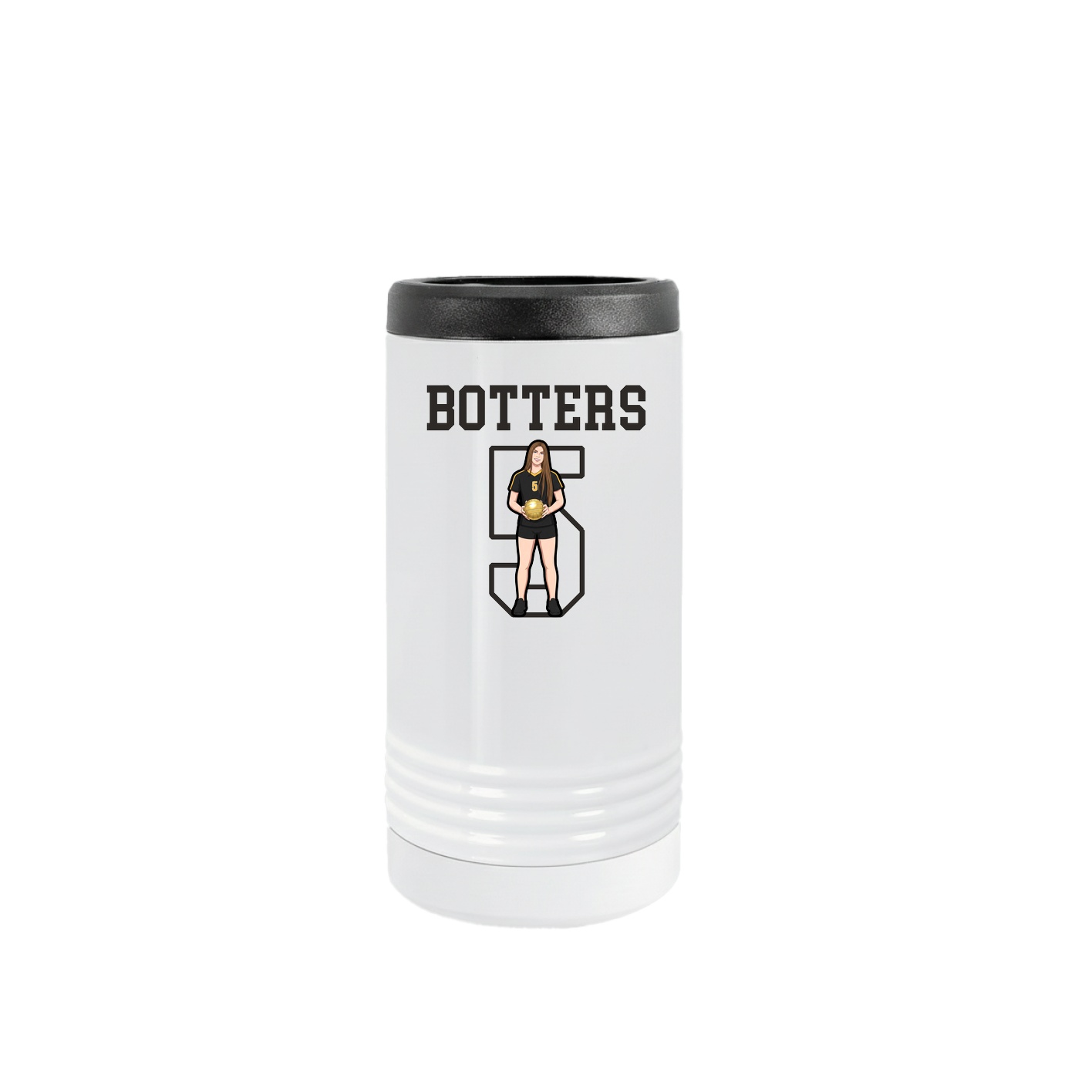 Slim Beverage Holder — Shirsey in White