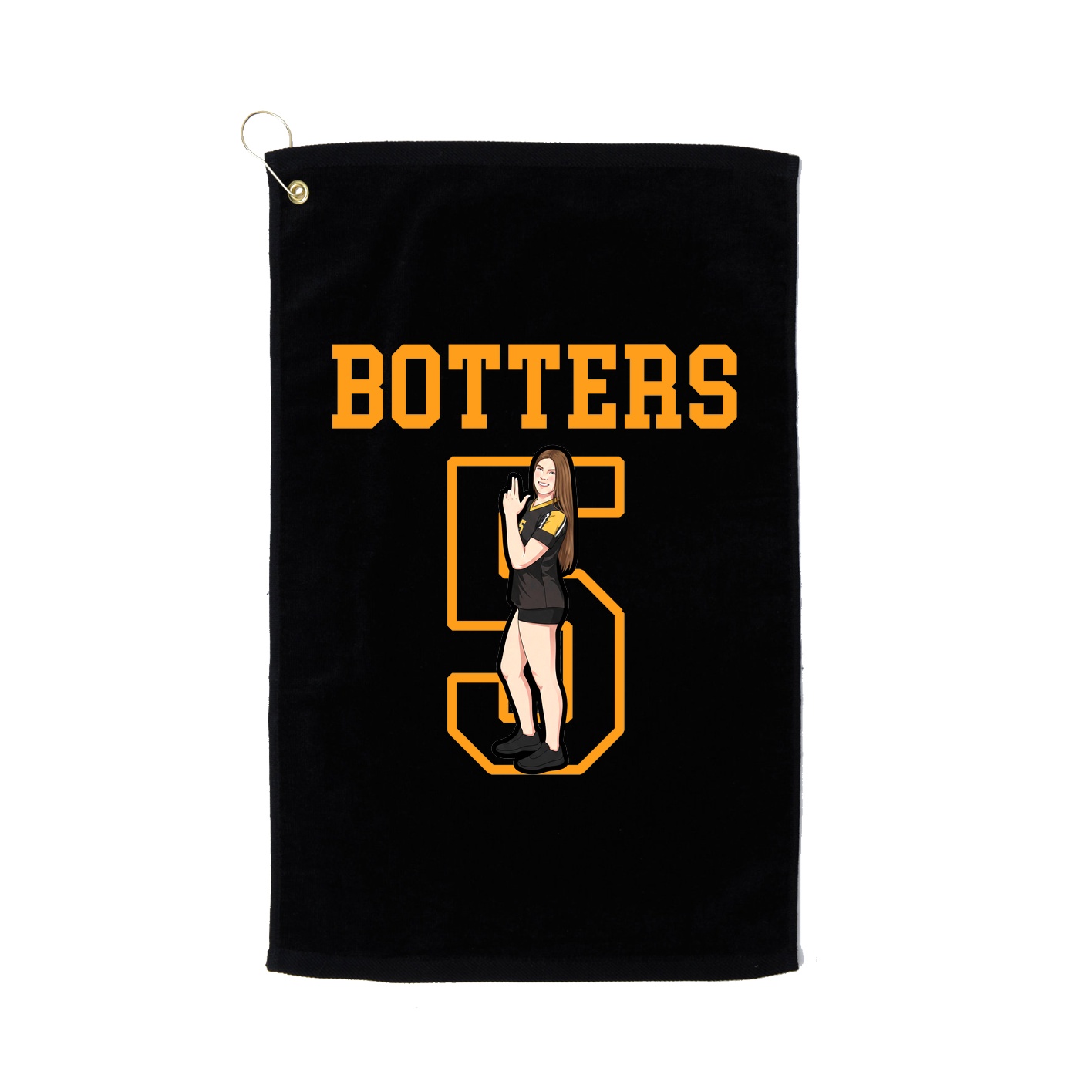 Golf Towel — Shirsey in Black