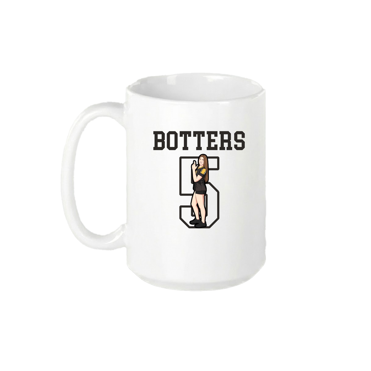 15oz Coffee Mug — Shirsey in White