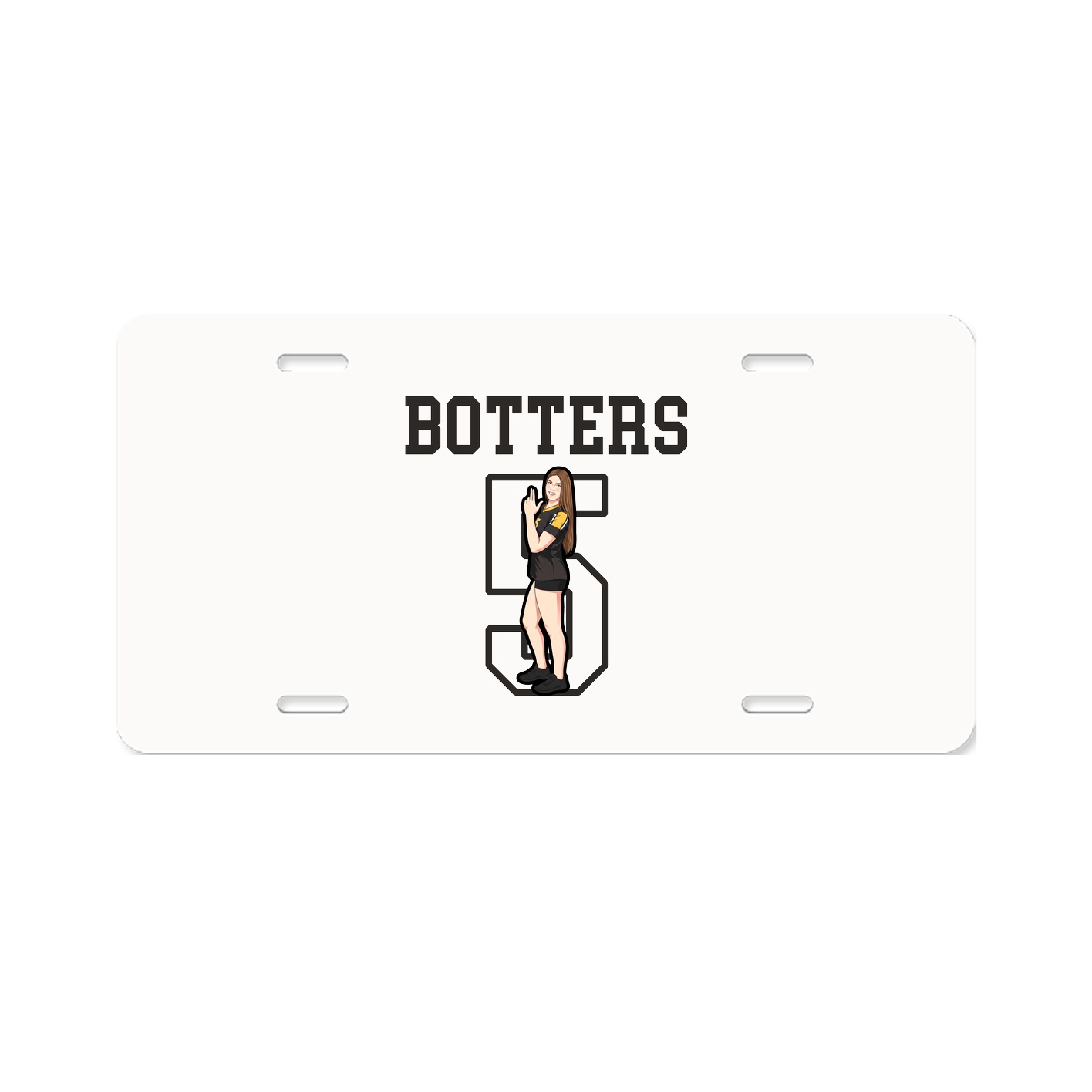 License Plate — Shirsey in Classic