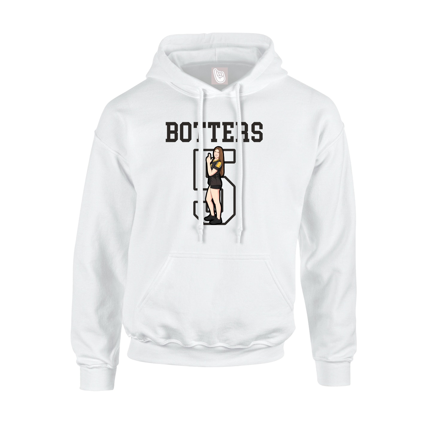 Youth Hoodie — Shirsey in White