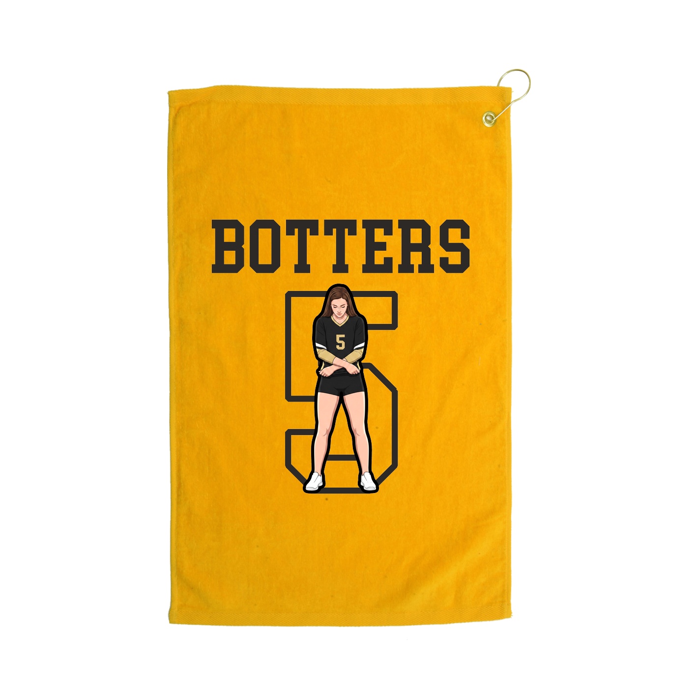 Golf Towel — Shirsey in Gold