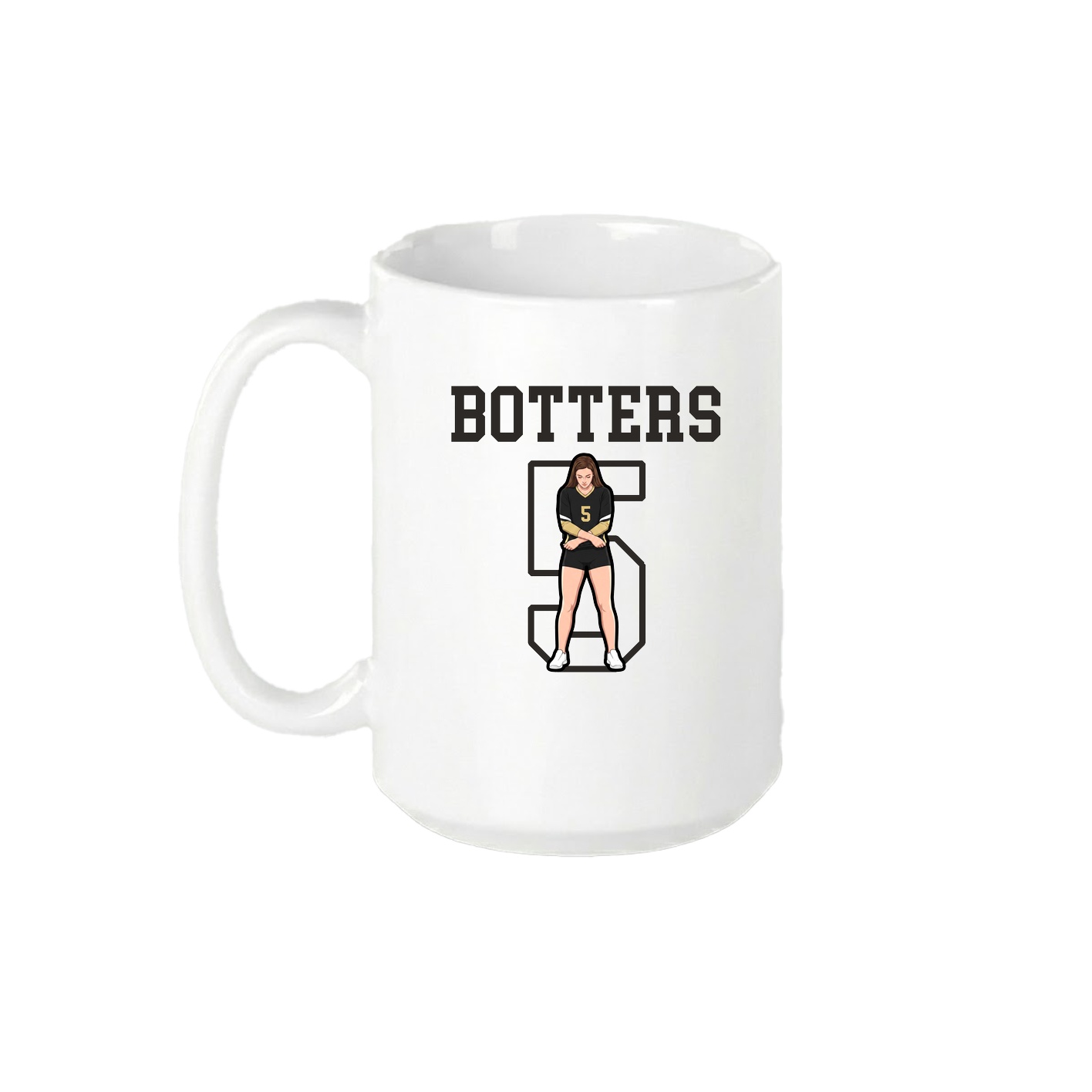 15oz Coffee Mug — Shirsey in White
