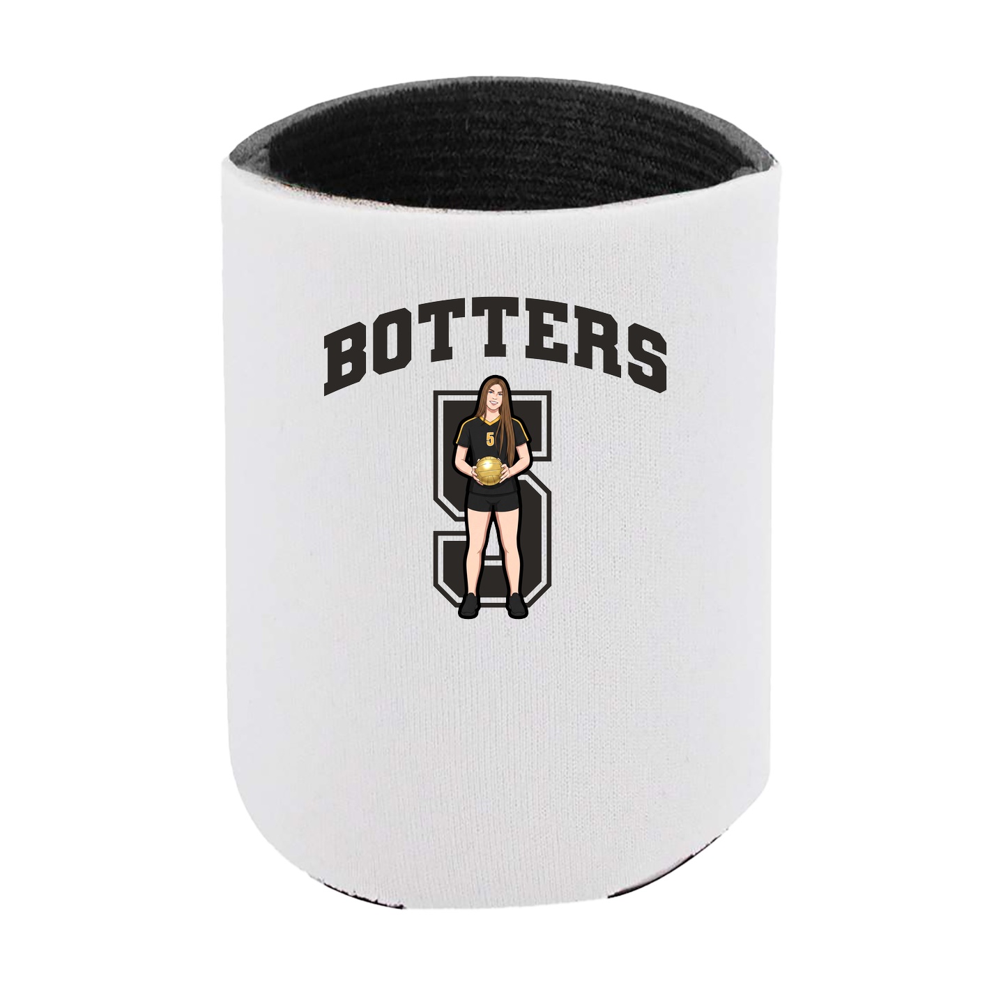Can Holder — Number in White