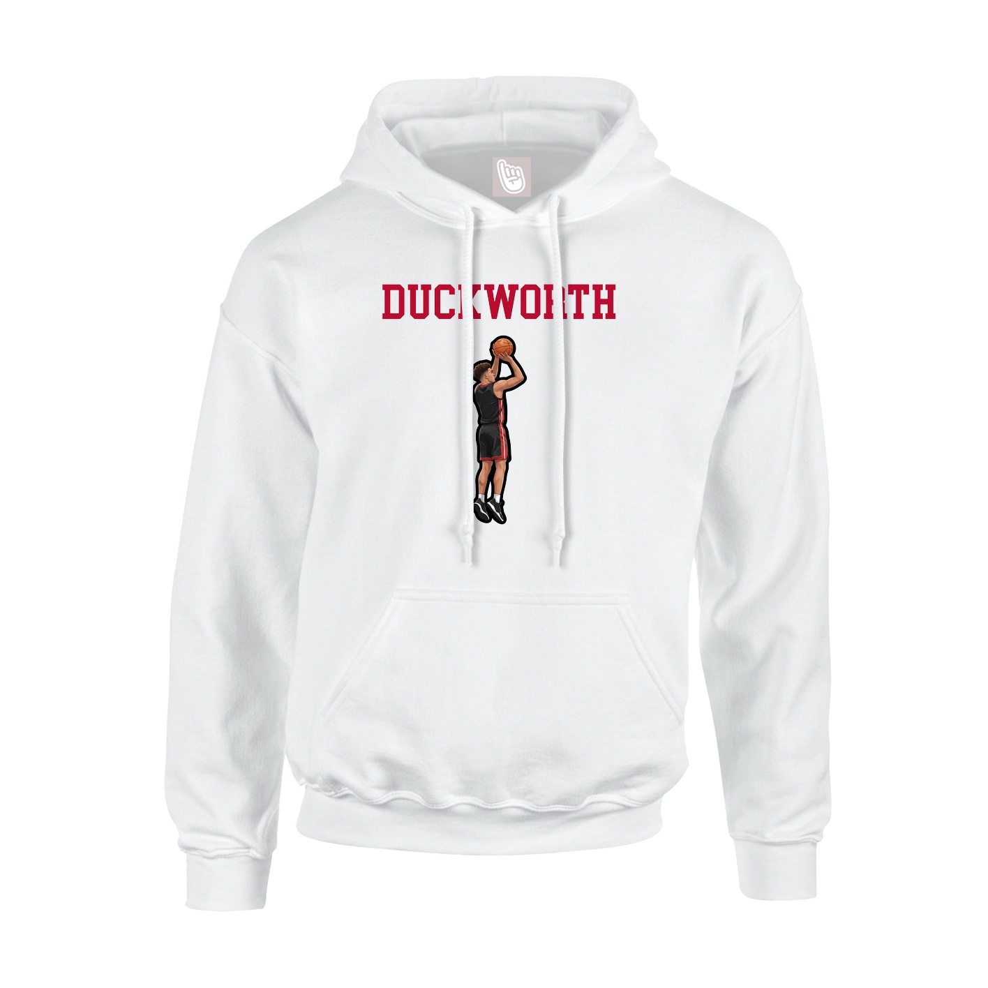 Hoodie — Shirsey in White