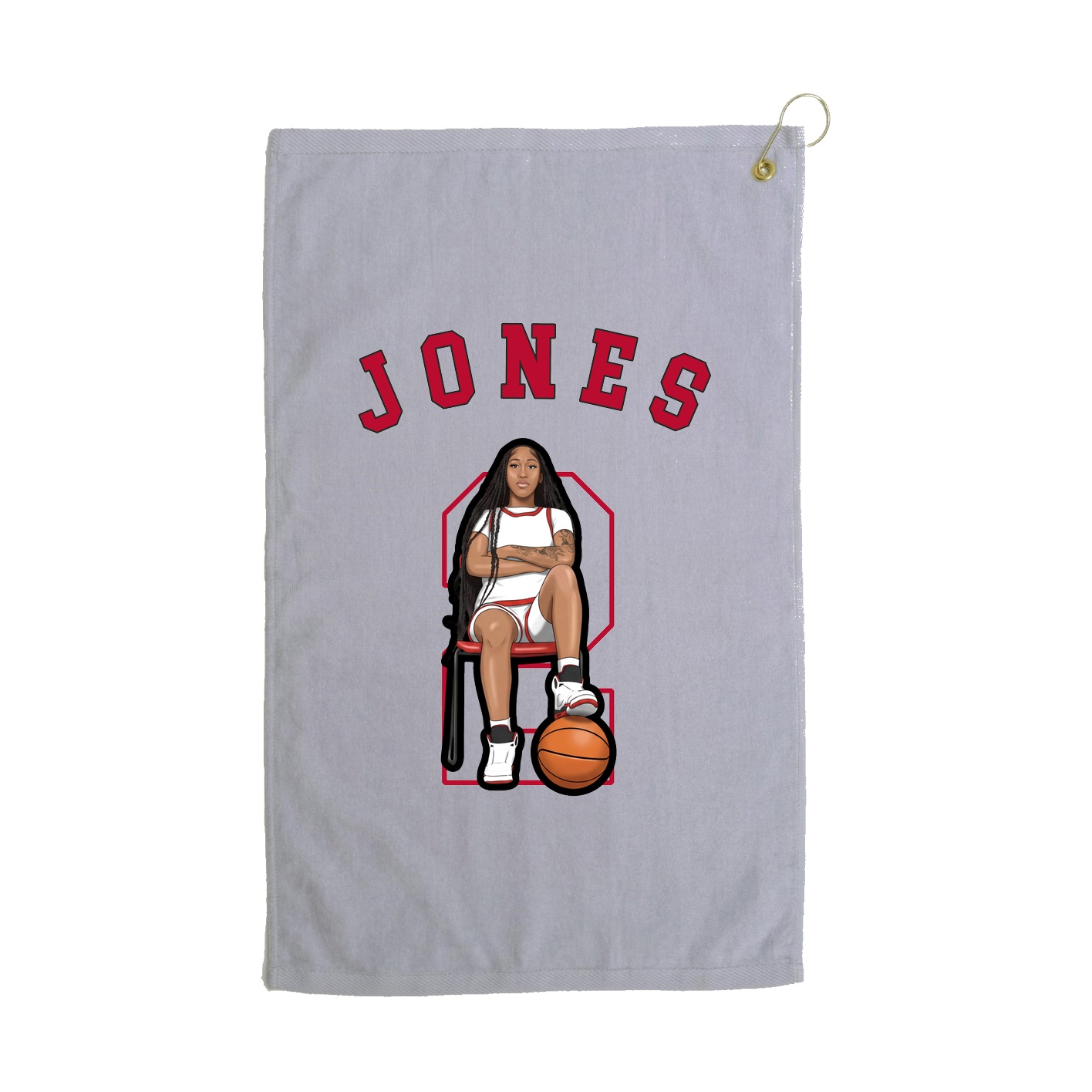 Golf Towel — Shirsey Arch in Grey