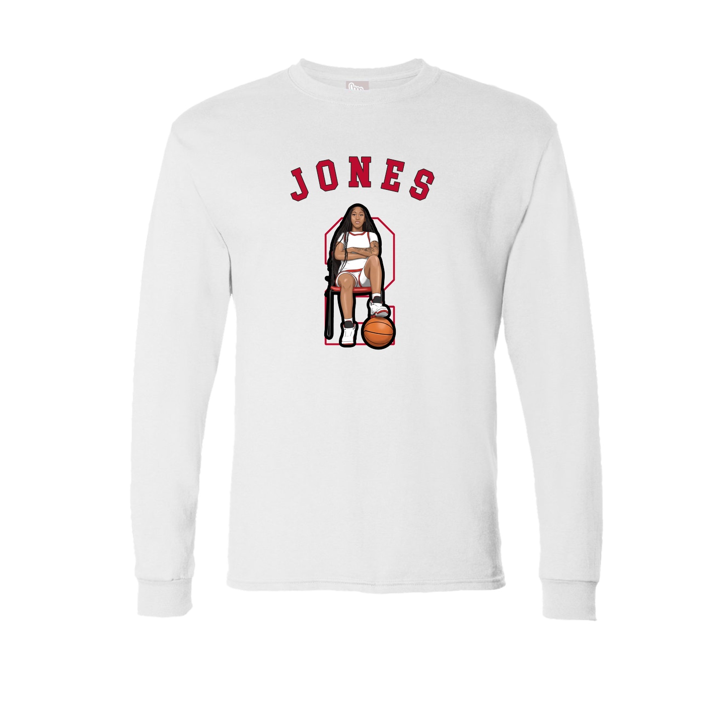 Long Sleeve Tee — Shirsey Arch in White
