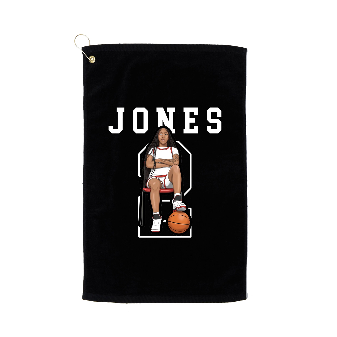 Golf Towel — Shirsey in Black