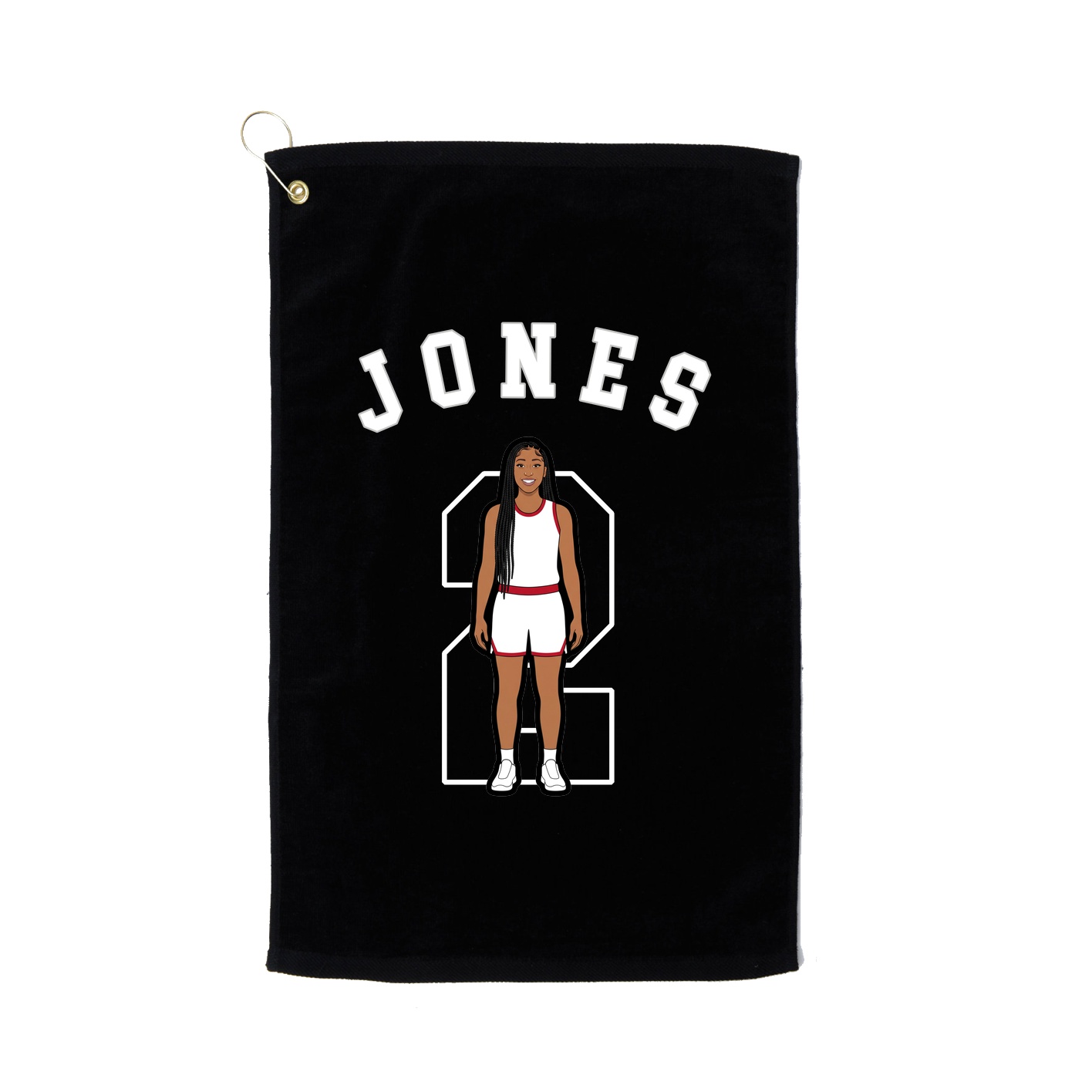 Golf Towel — Shirsey Arch in Black