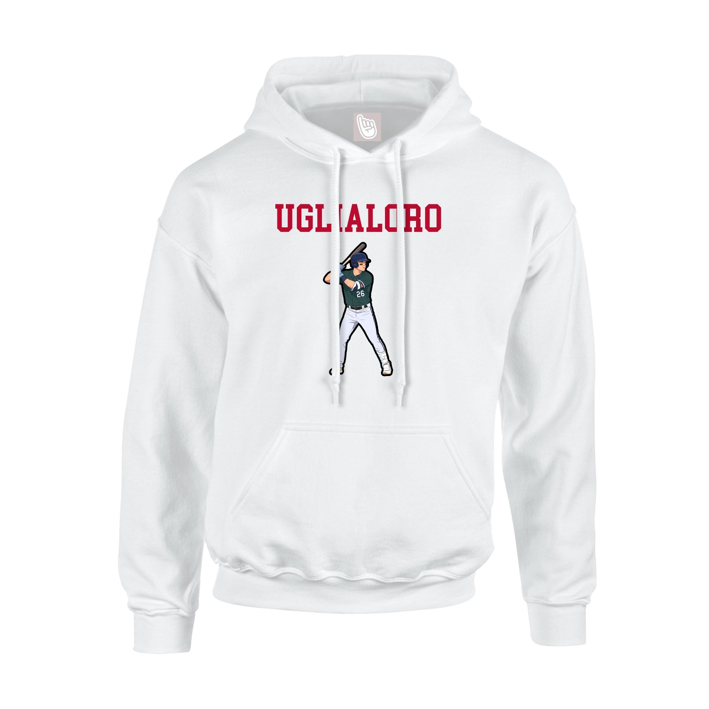 Youth Hoodie — Shirsey in White