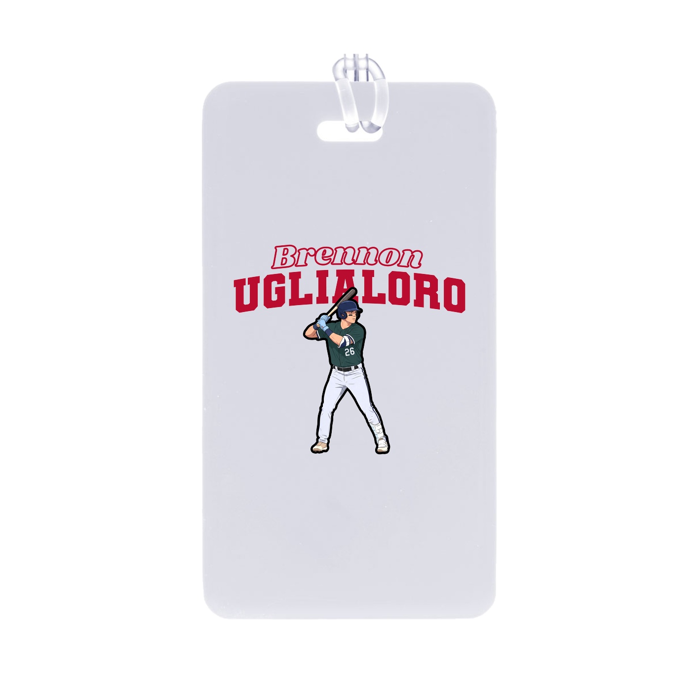 Bag Tag — Name Arch in Classic