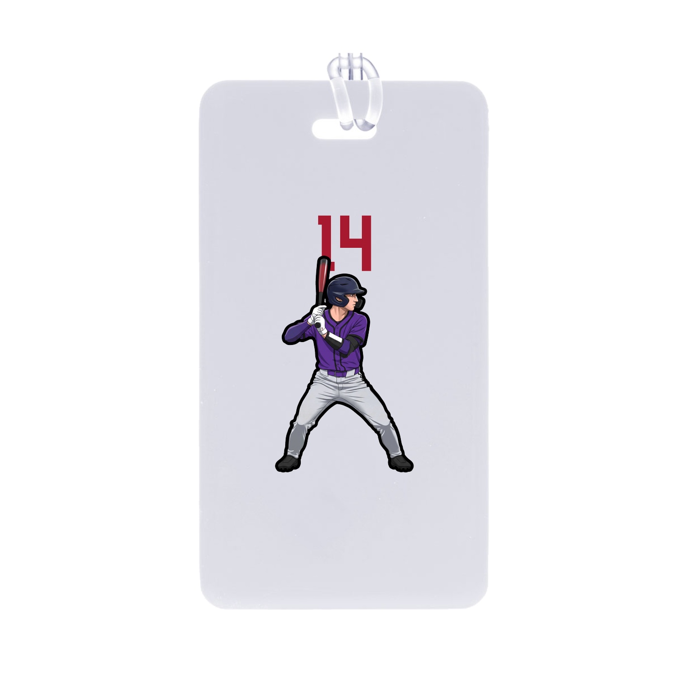 Bag Tag — Number Top in Classic