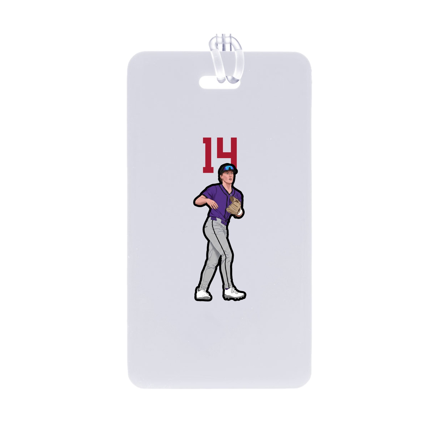 Bag Tag — Number Top in Classic