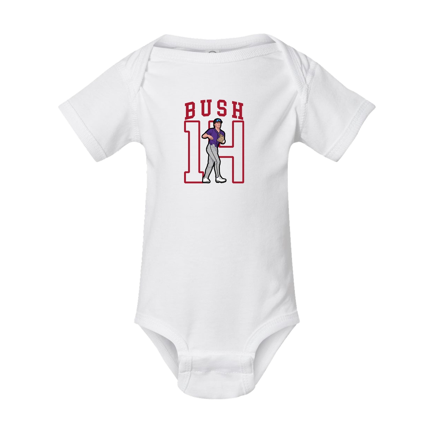 Baby Onesie — Shirsey in White