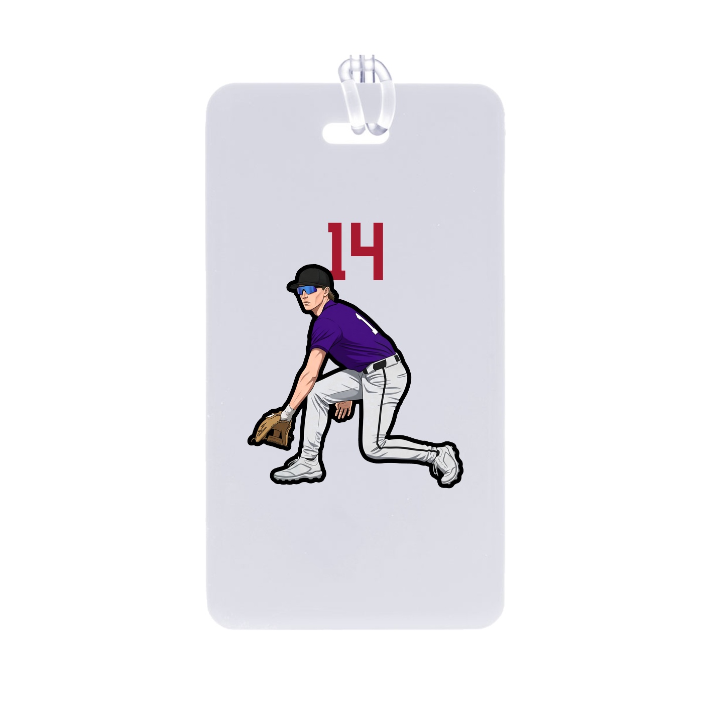 Bag Tag — Number Top in Classic