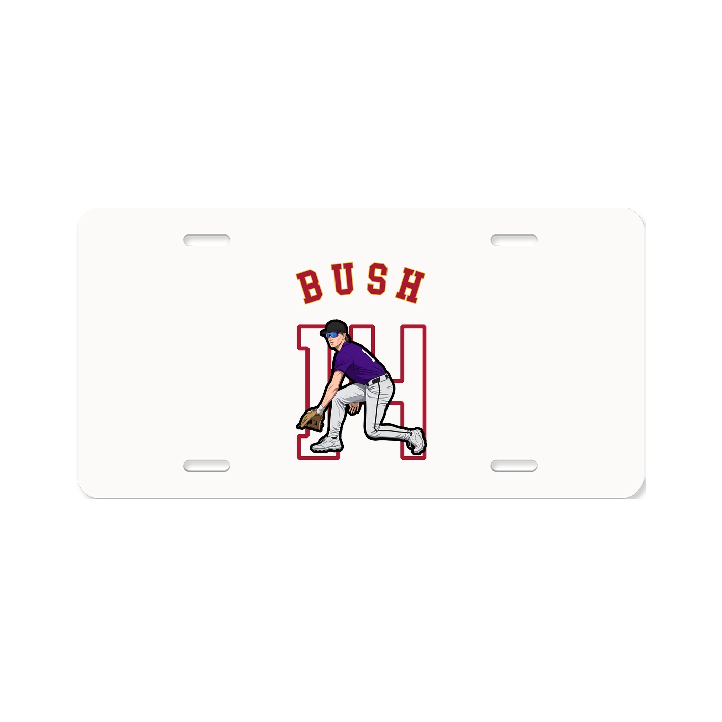 License Plate — Shirsey Arch in Classic