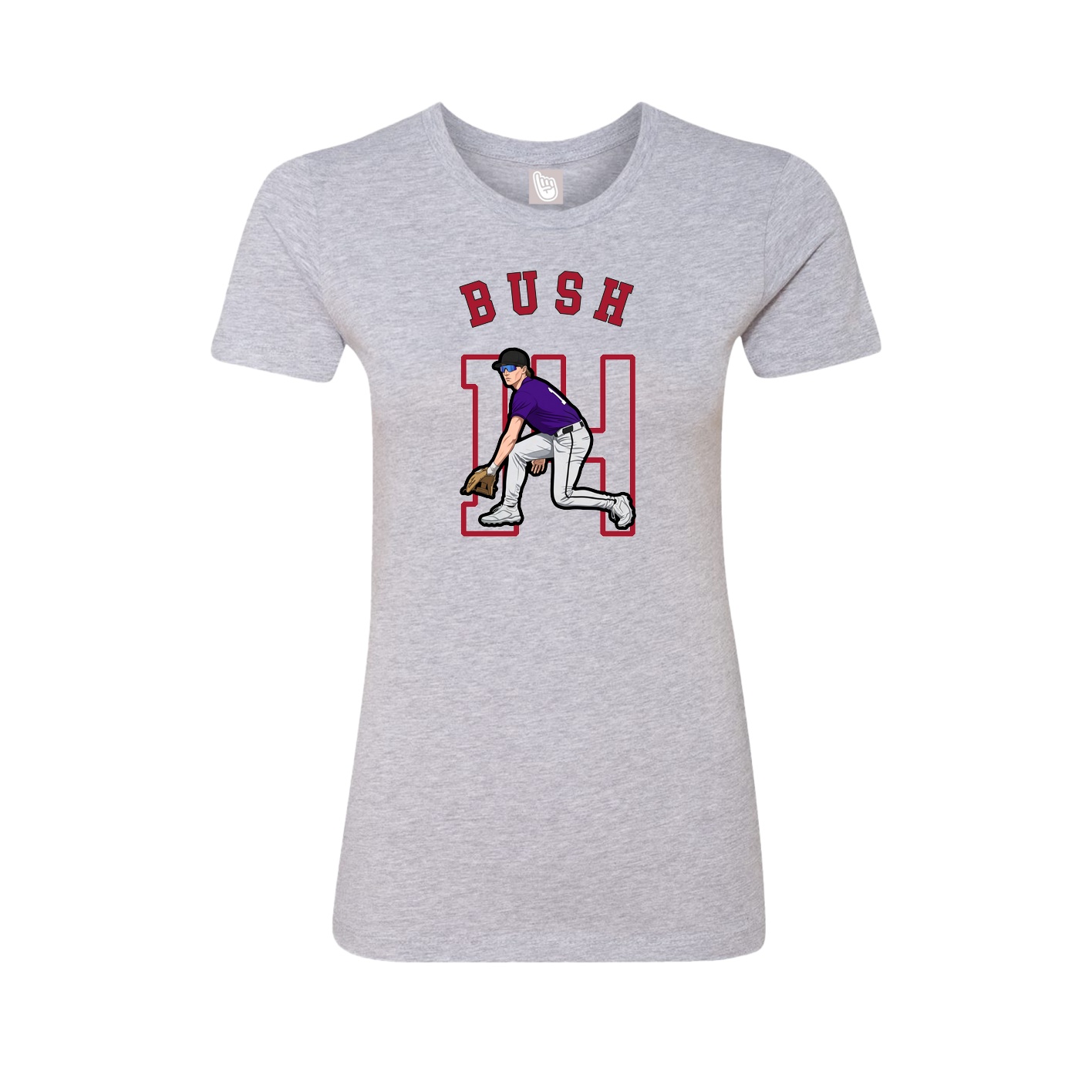 Womens Tee — Shirsey Arch in Grey