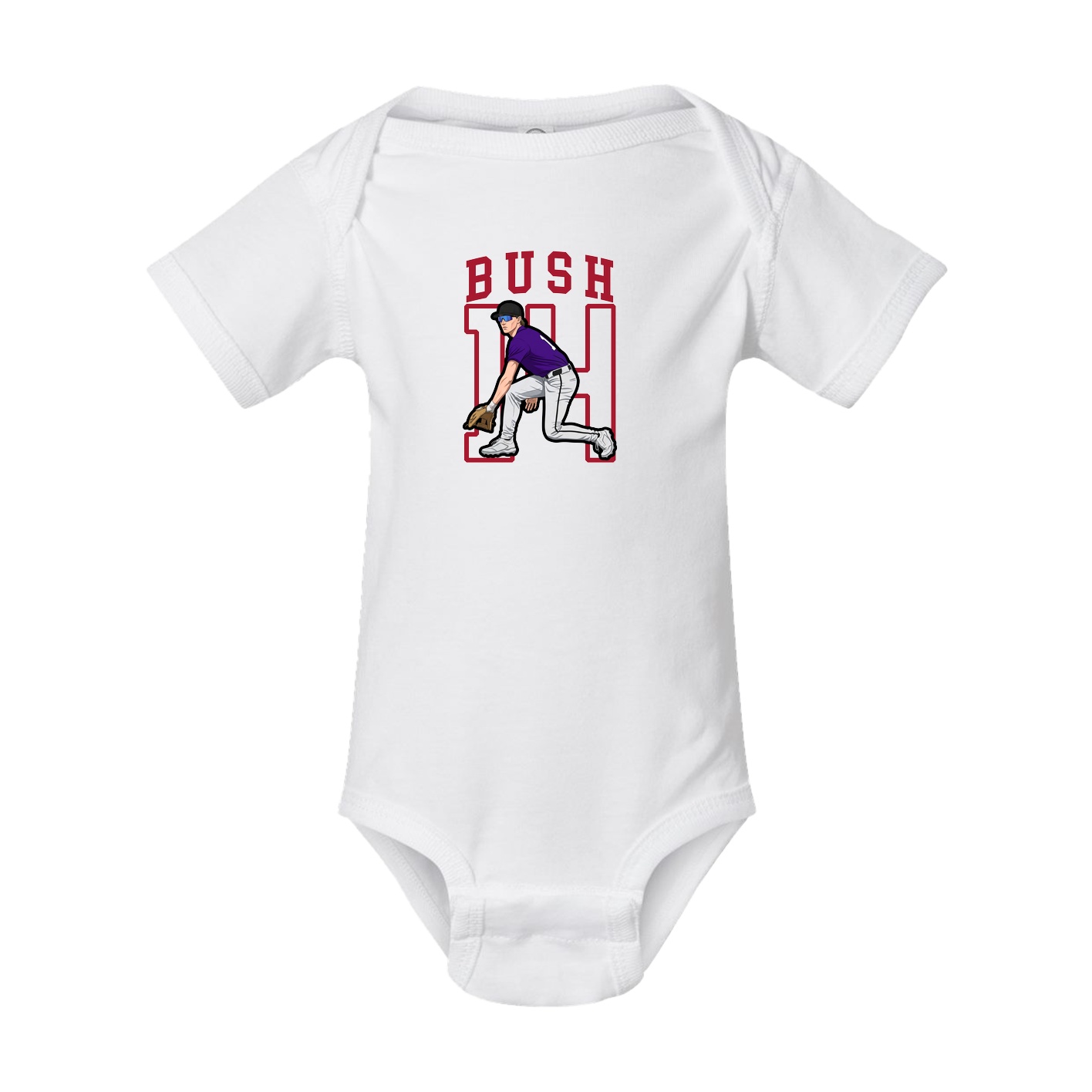 Baby Onesie — Shirsey in White