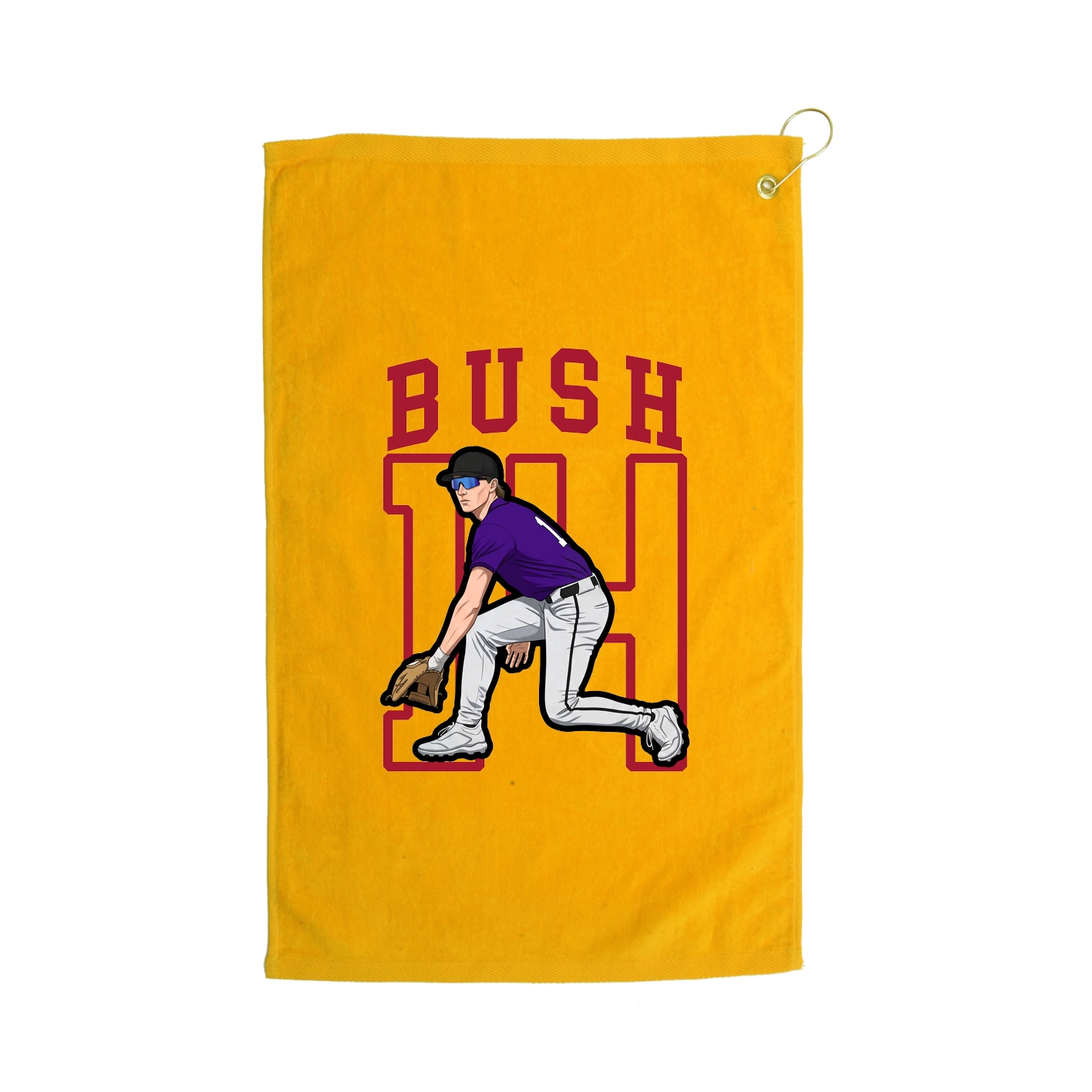 Golf Towel — Shirsey in Gold
