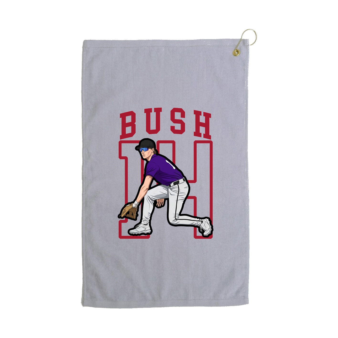 Golf Towel — Shirsey in Grey