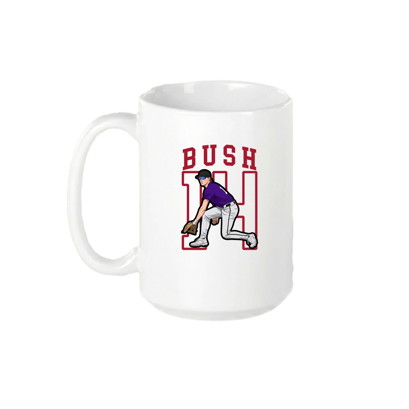 15oz Coffee Mug — Shirsey in White
