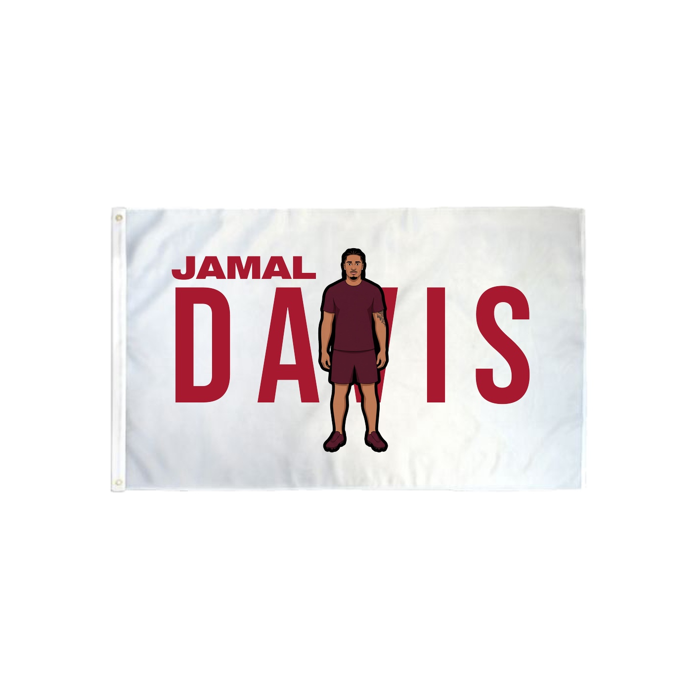 3x5 Flag — Player Name in Classic