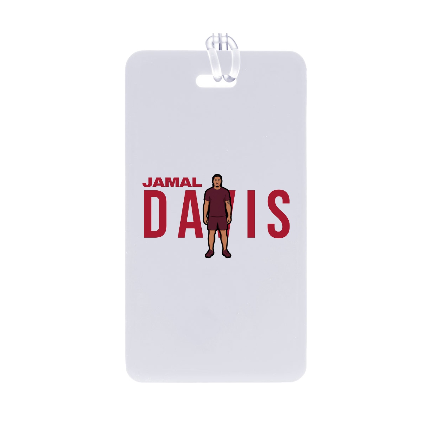Bag Tag — Player Name in Classic