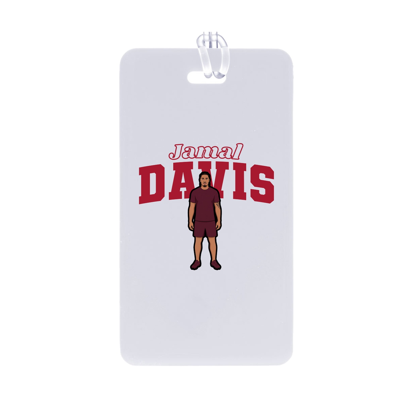 Bag Tag — Name Arch in Classic