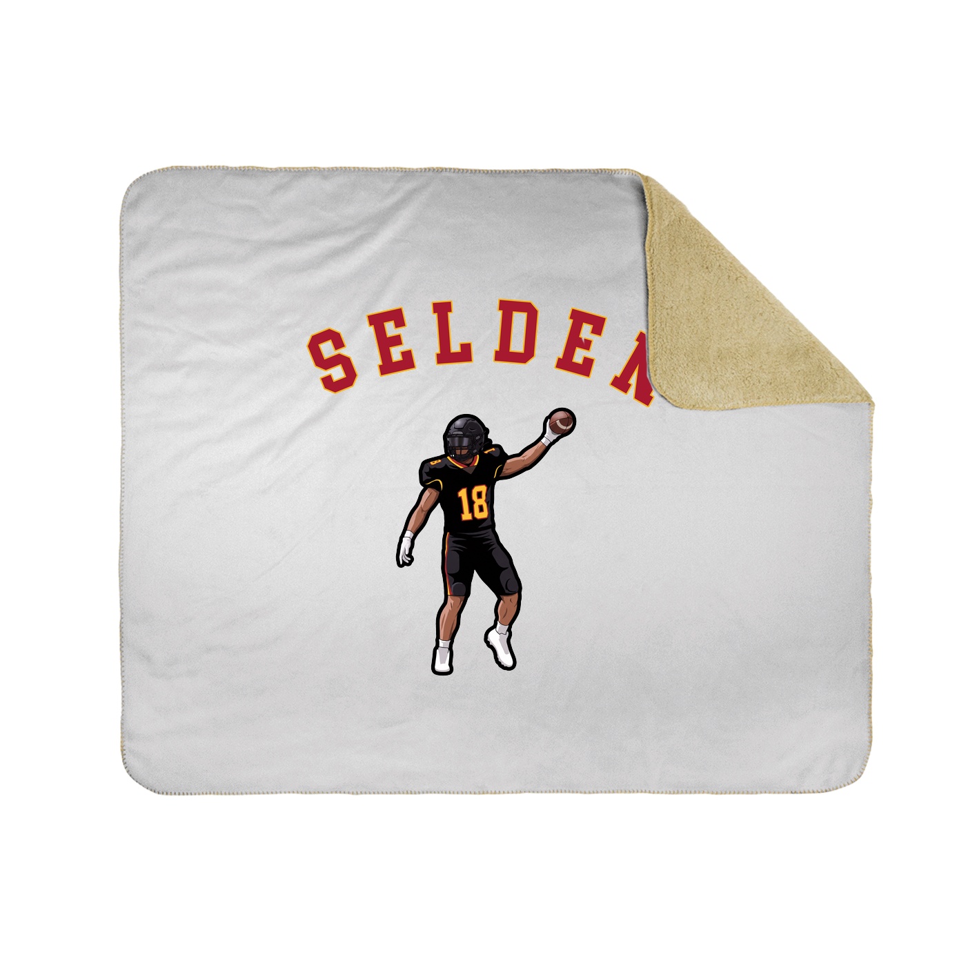 Throw Blanket — Shirsey Arch in White