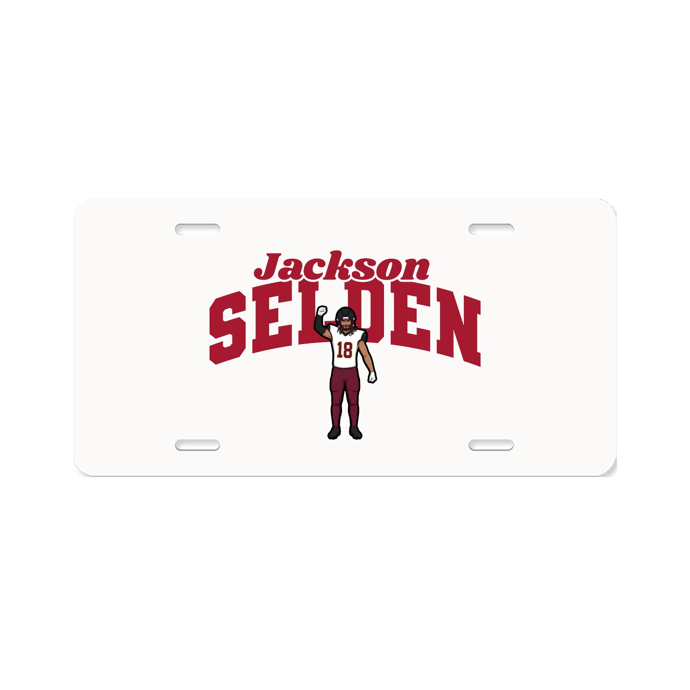 License Plate — Signature Arch in Classic