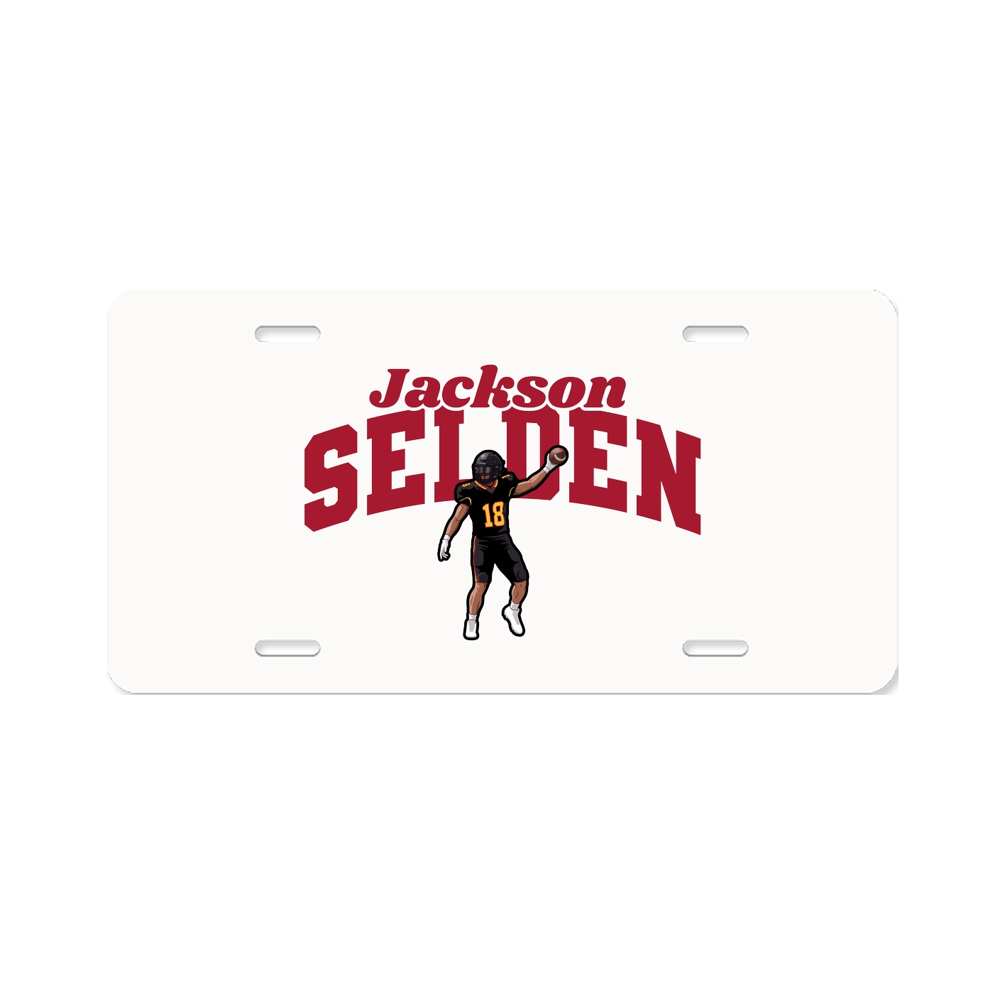 License Plate — Signature Arch in Classic
