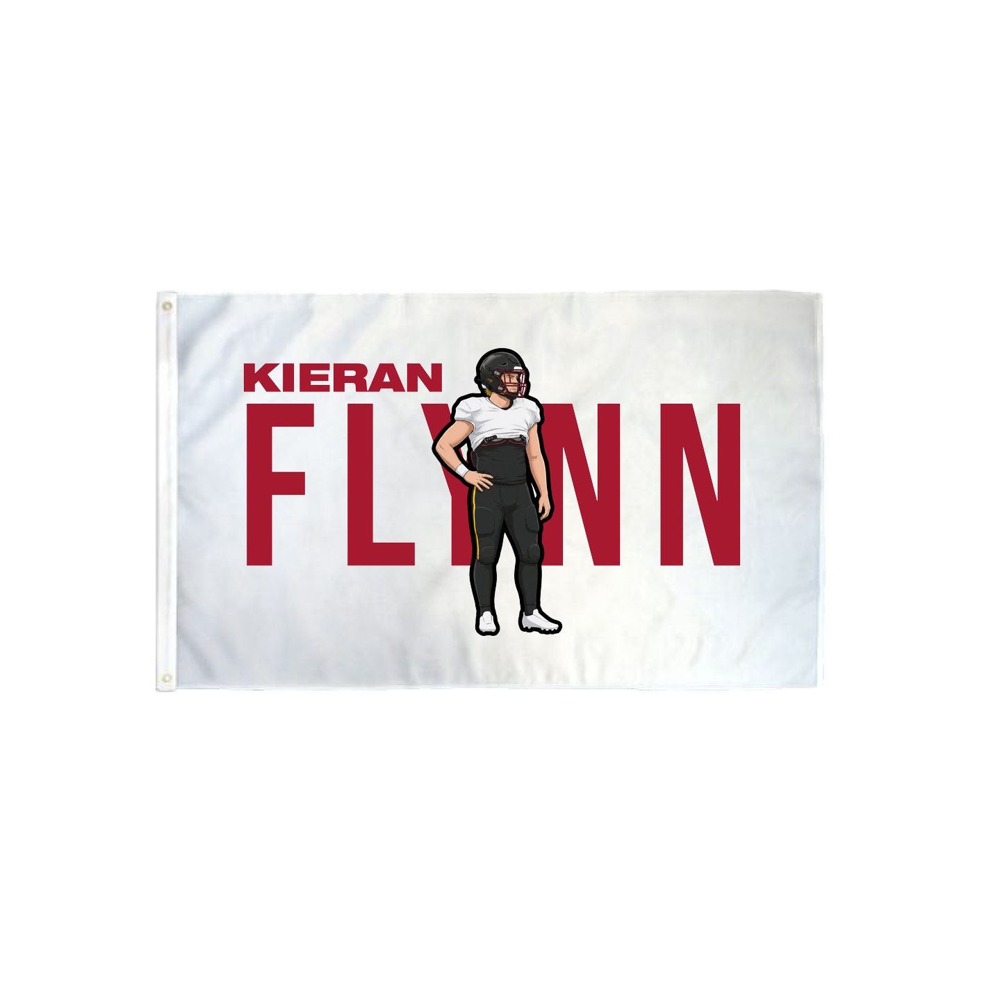 3x5 Flag — Player Name in Classic
