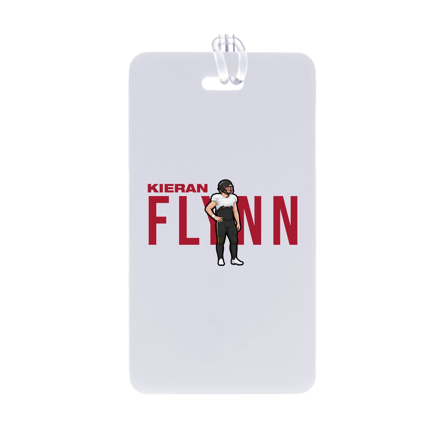 Bag Tag — Player Name in Classic