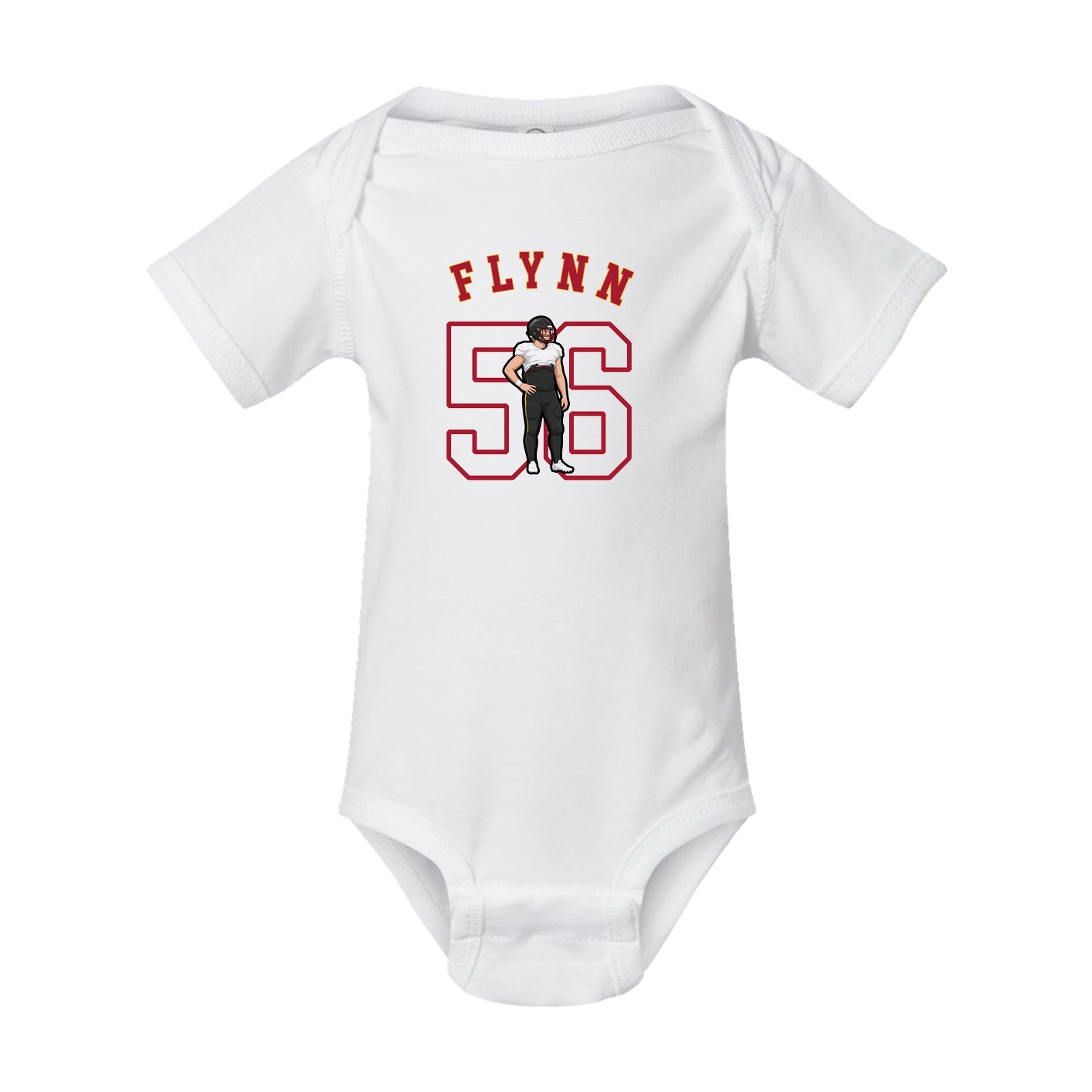 Baby Onesie — Shirsey Arch in White