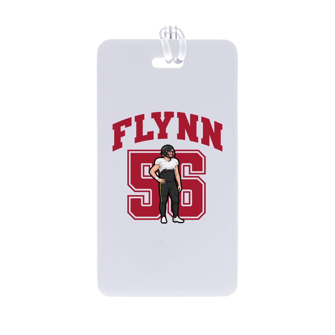 Bag Tag — Number in Classic
