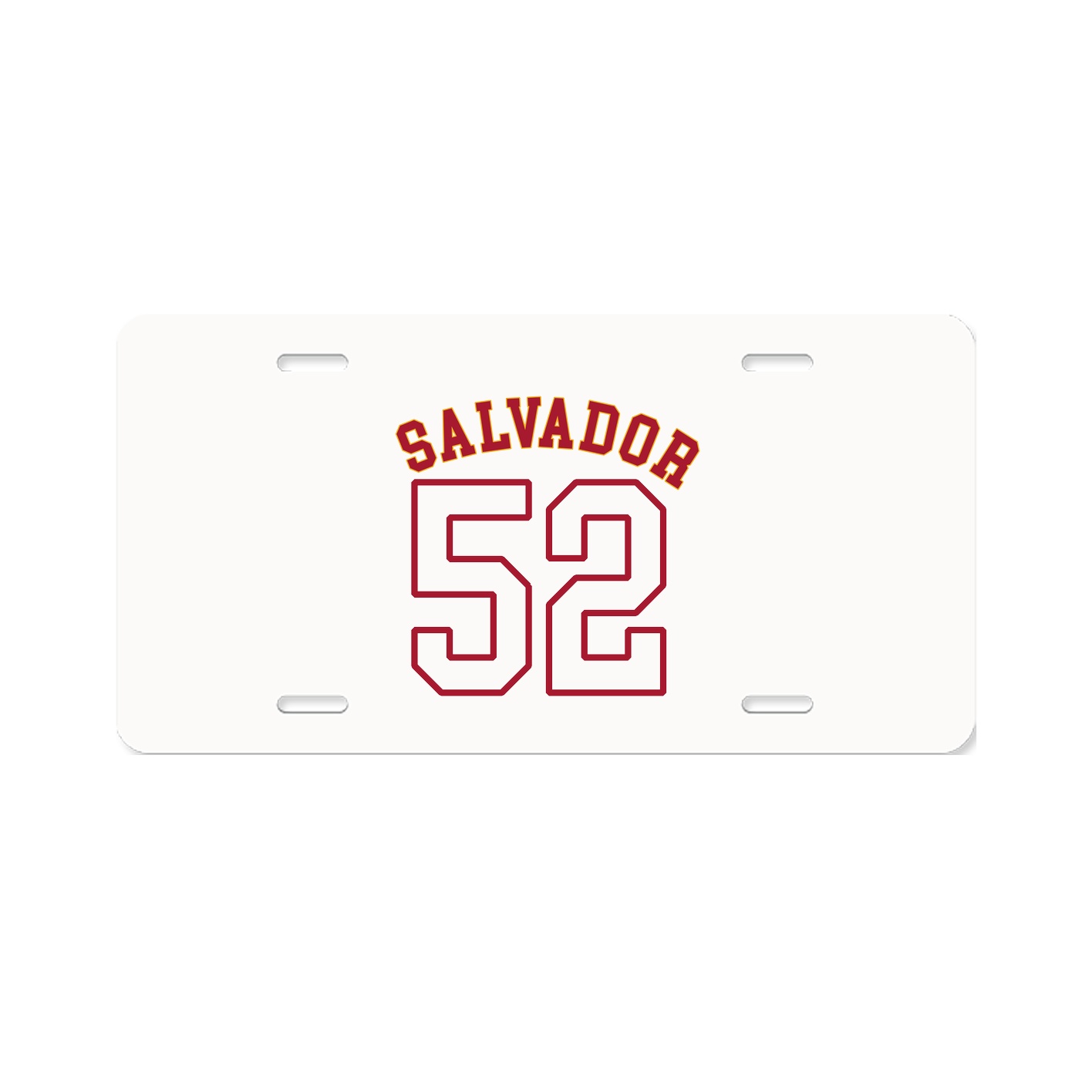 License Plate — Shirsey Arch in Classic