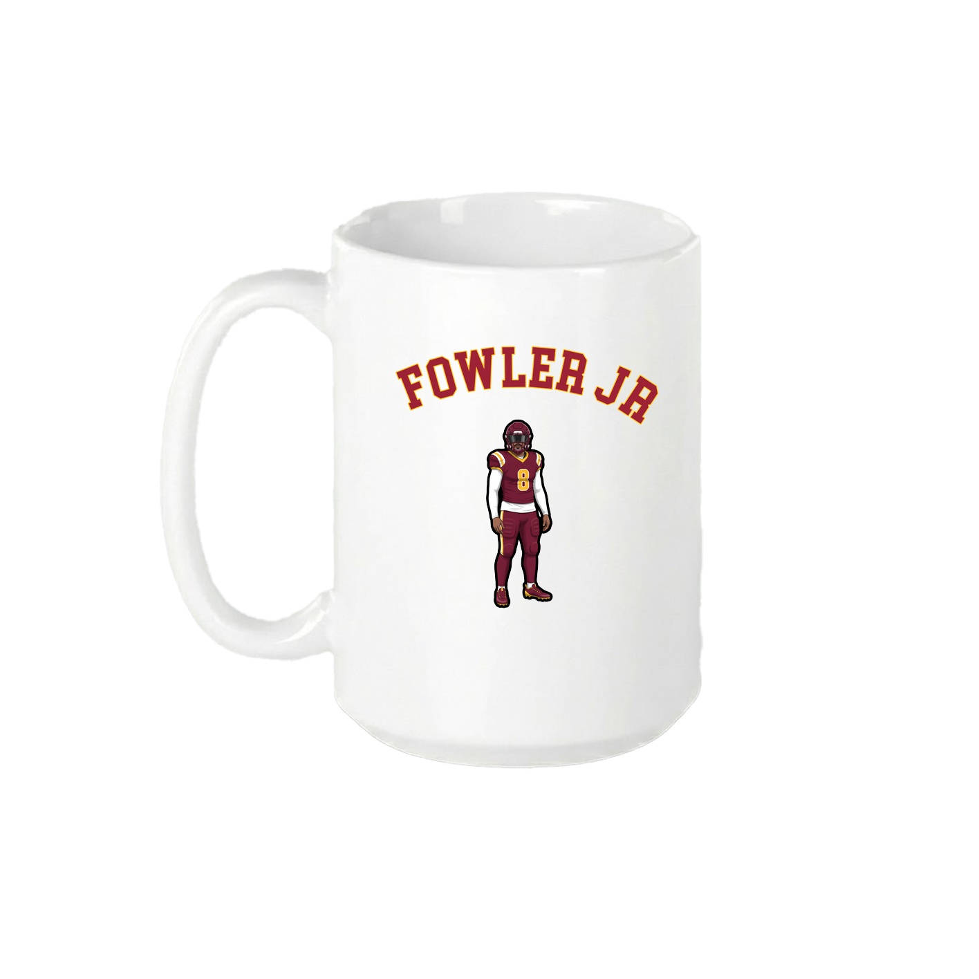 15oz Coffee Mug — Shirsey Arch in White