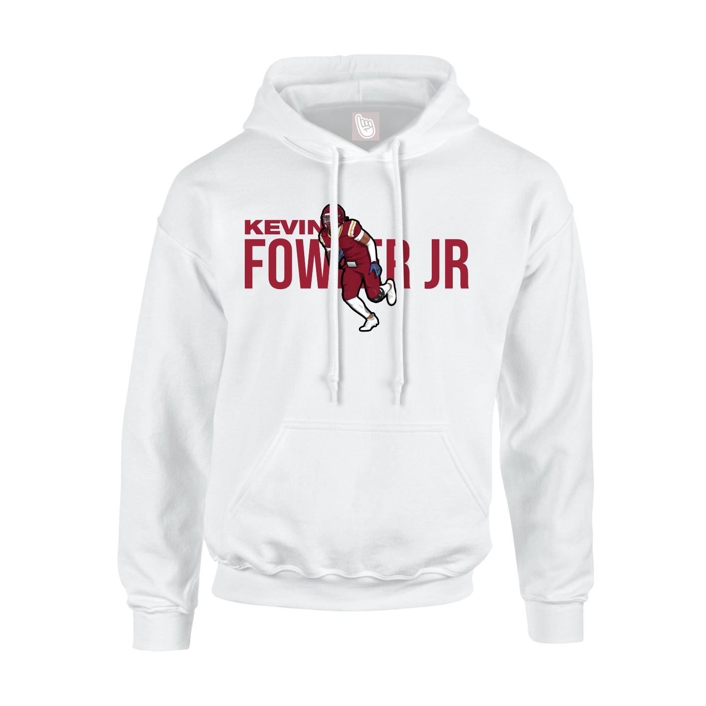 Hoodie — Player Name in White