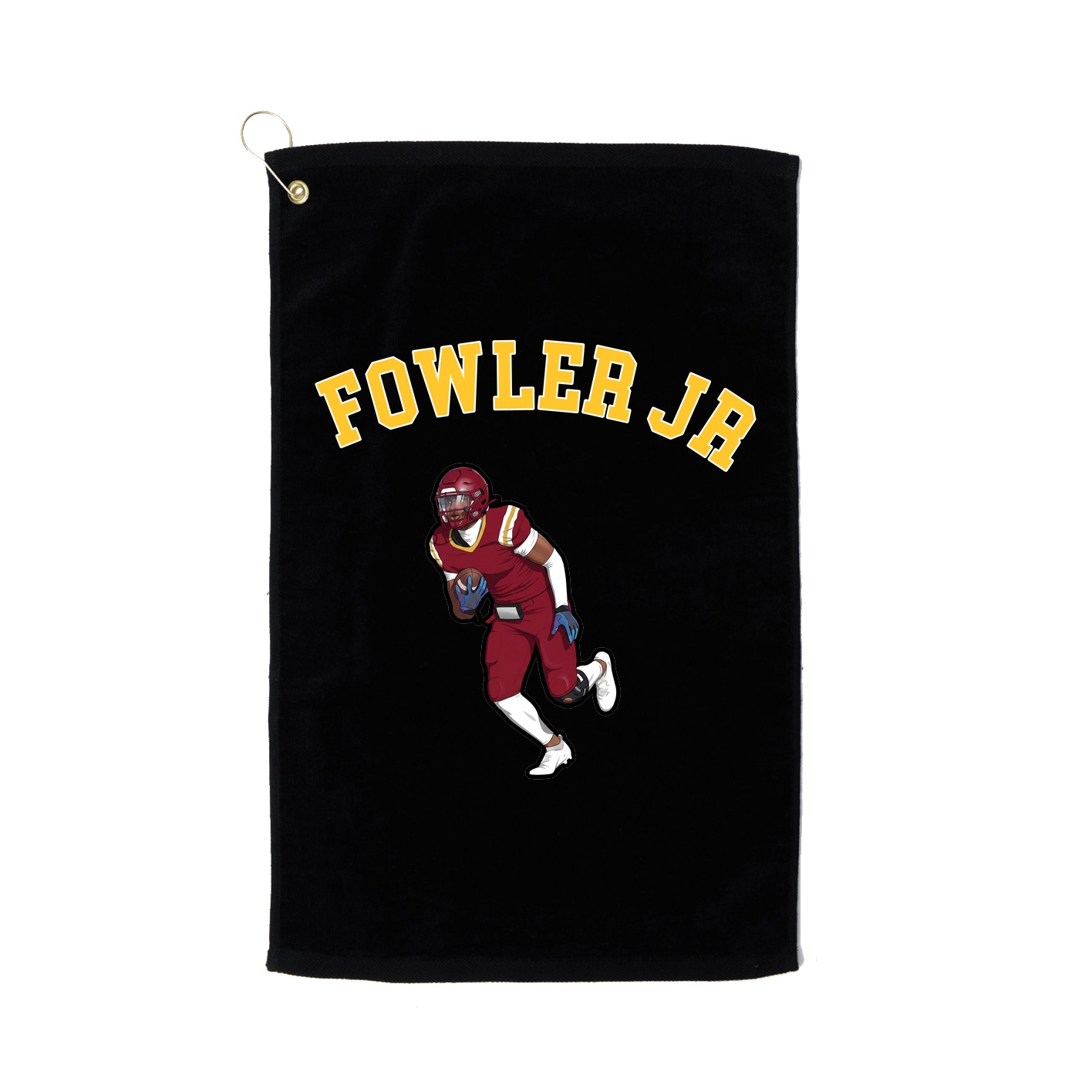 Golf Towel — Shirsey Arch in Black
