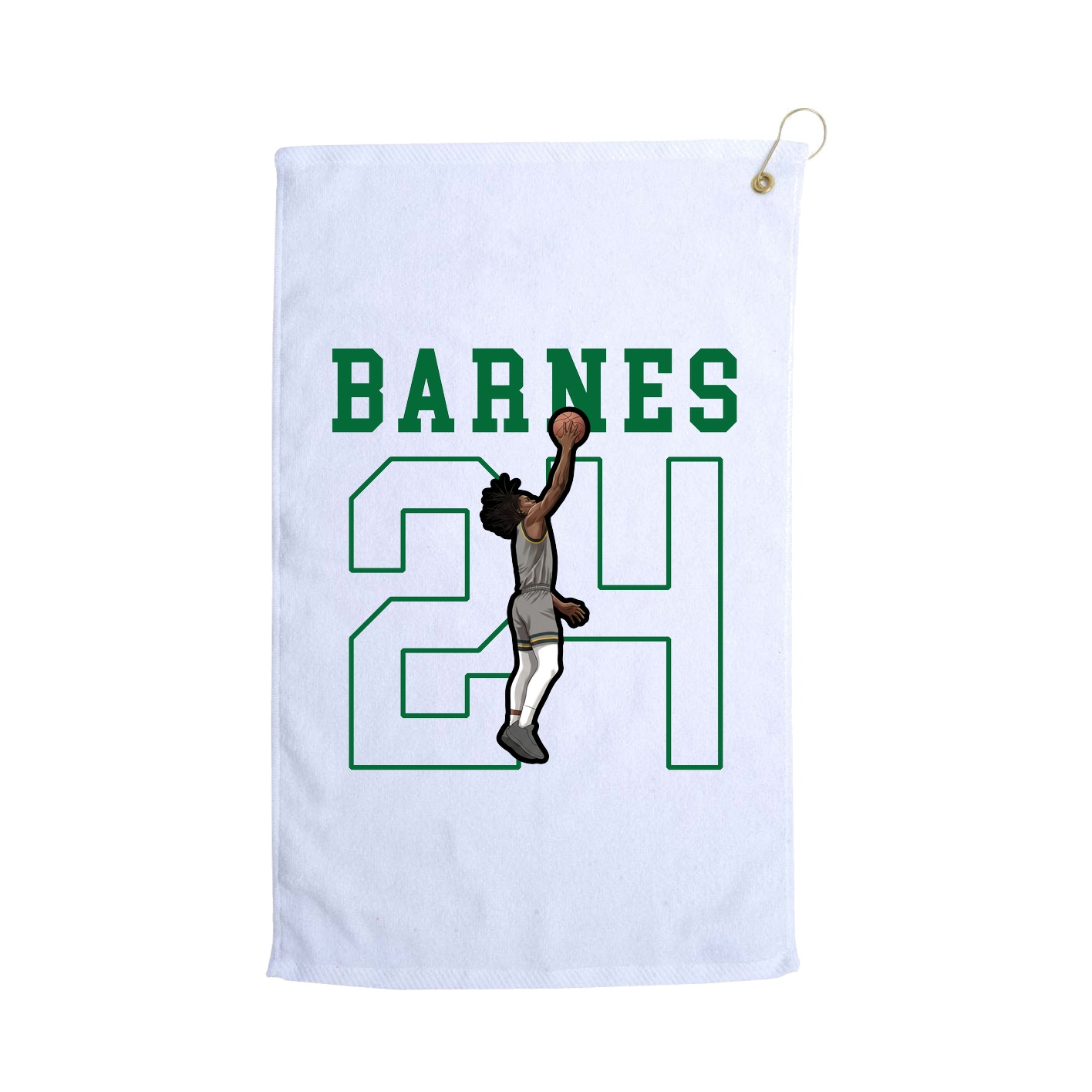 Golf Towel — Shirsey in White