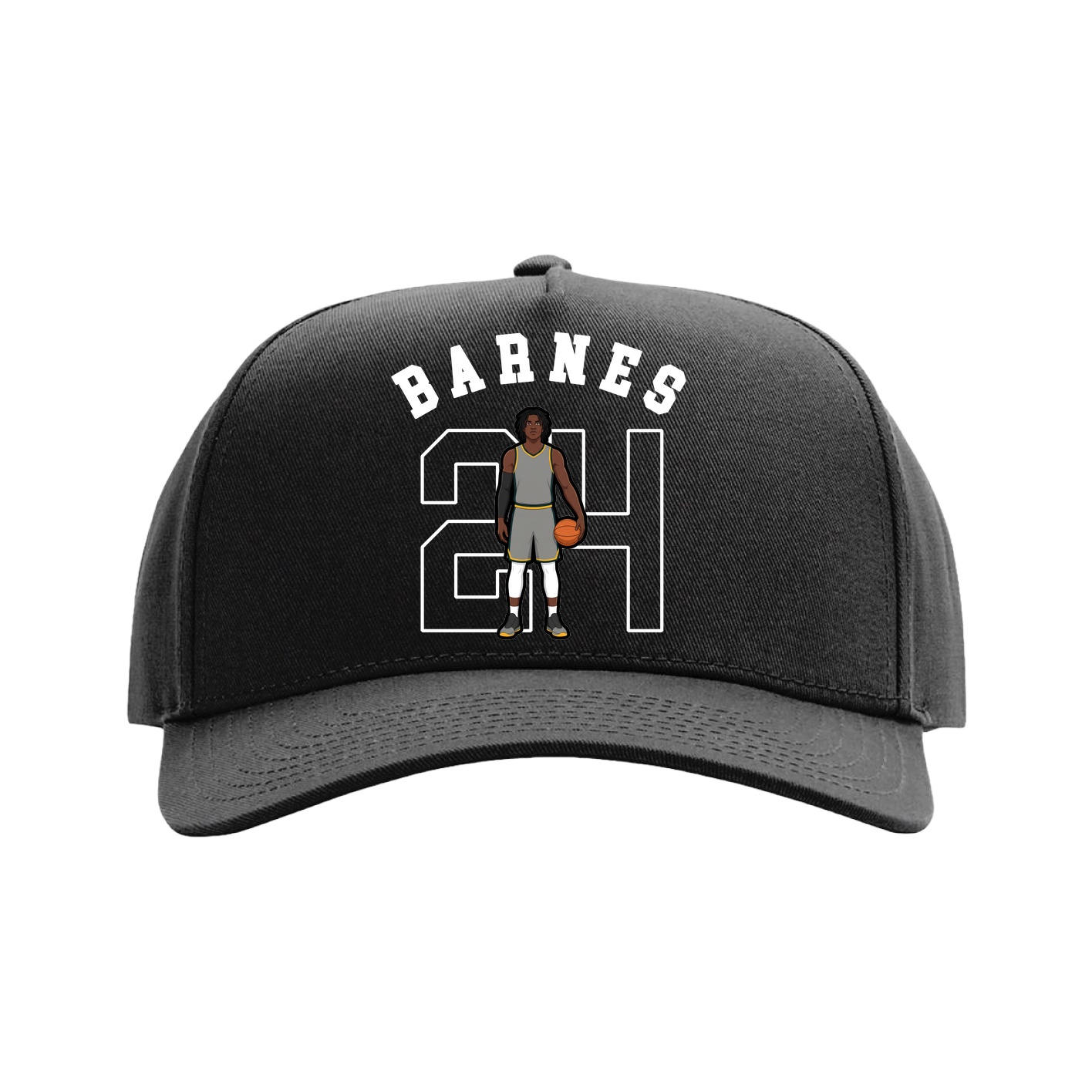 Full Fabric Five-Panel Champ Cap