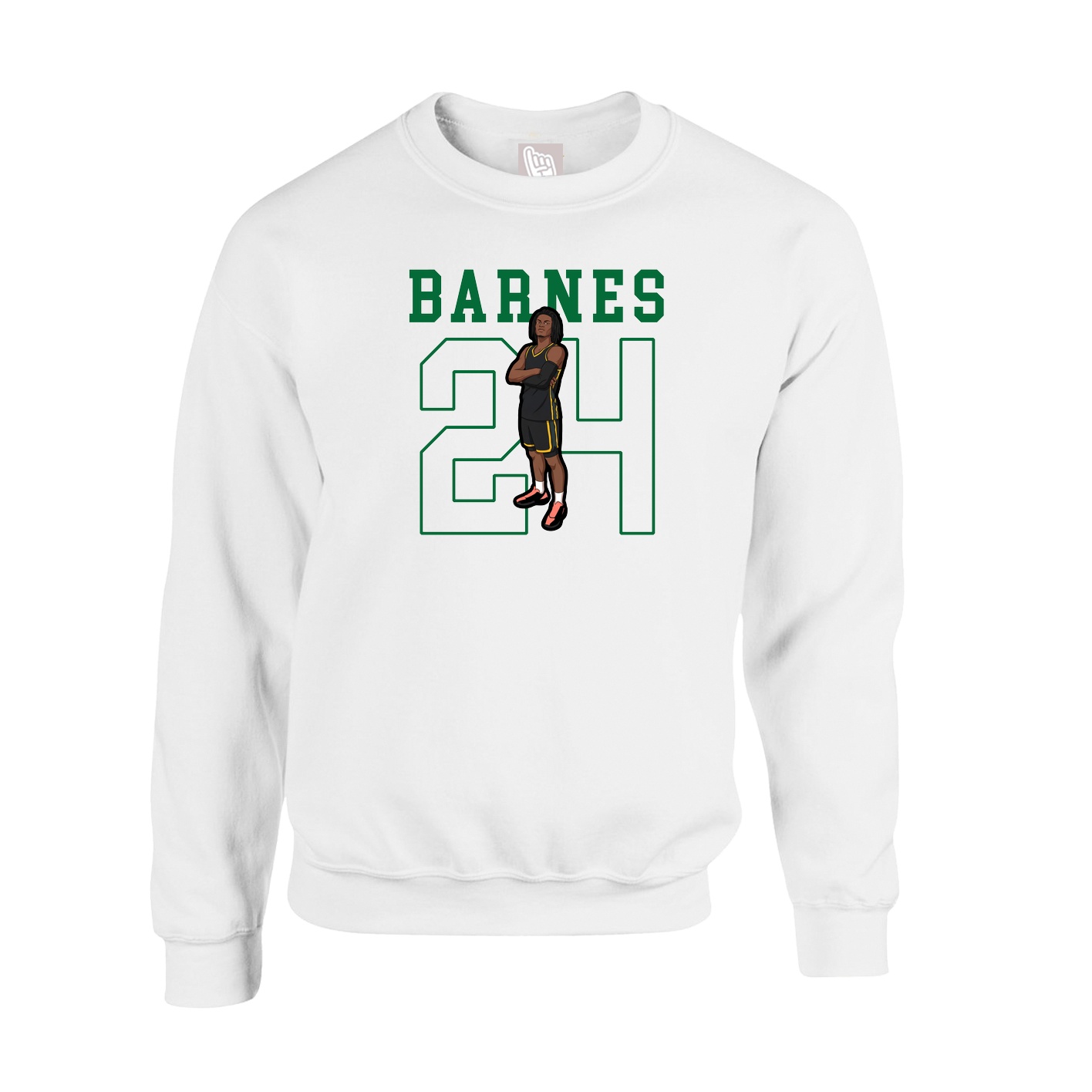 Fleece Crew — Shirsey in White