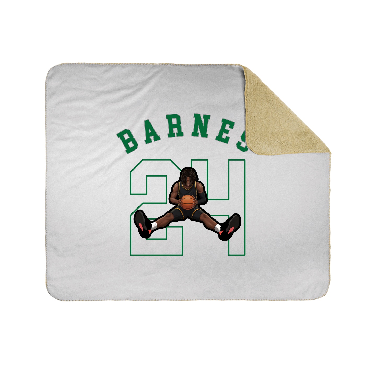 Throw Blanket — Shirsey Arch in White