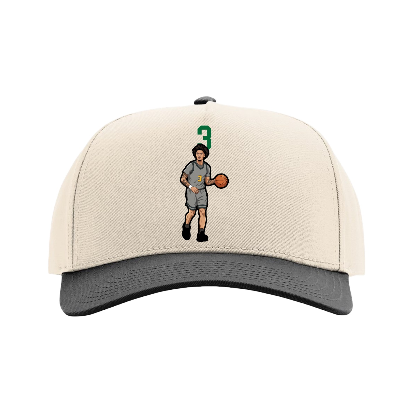 Full Fabric Five-Panel Champ Cap
