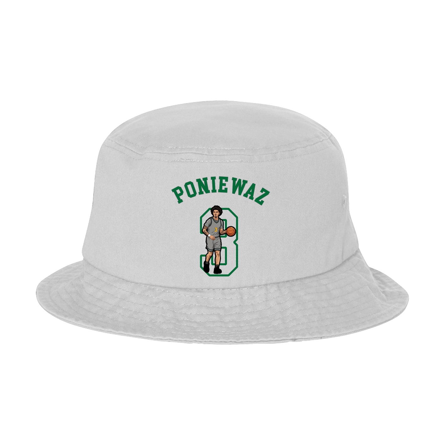 Bucket Cap — Shirsey Arch in White